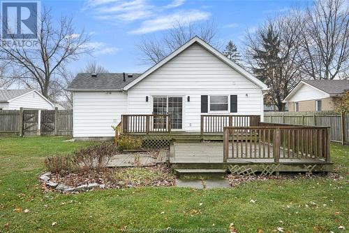 144 Hunter Avenue, Amherstburg, ON - Outdoor With Deck Patio Veranda