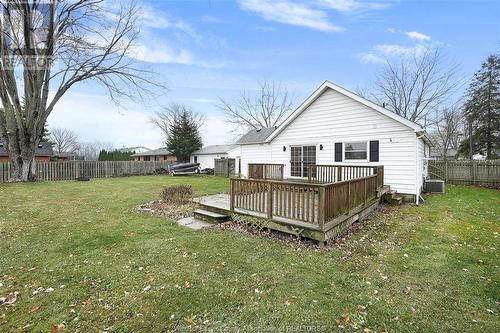 144 Hunter Avenue, Amherstburg, ON - Outdoor With Deck Patio Veranda