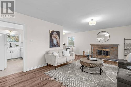 305 Panorama Crescent, London, ON - Indoor Photo Showing Living Room With Fireplace