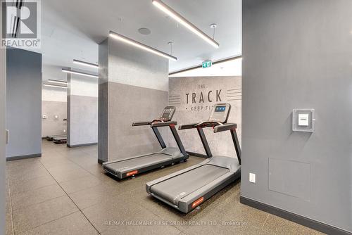 1904 - 2550 Simcoe Street N, Oshawa, ON - Indoor Photo Showing Gym Room