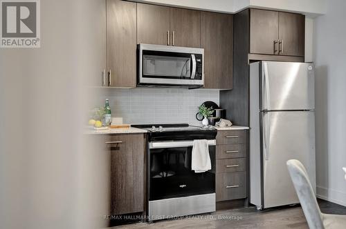 1904 - 2550 Simcoe Street N, Oshawa, ON - Indoor Photo Showing Kitchen With Stainless Steel Kitchen