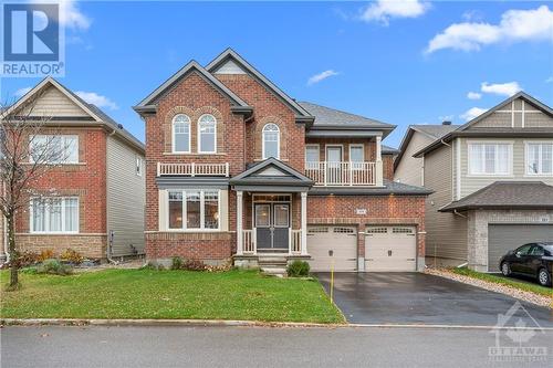 46' Frontage!! Front View - 2 Car Garage with Separate Garage Doors - 379 Andalusian Crescent, Kanata (9010 - Kanata - Emerald Meadows/Trailwest), ON - Outdoor With Facade