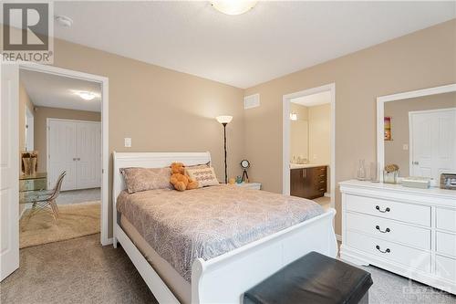 Generous Sized 3rd Bedroom - 379 Andalusian Crescent, Kanata (9010 - Kanata - Emerald Meadows/Trailwest), ON - Indoor Photo Showing Bedroom