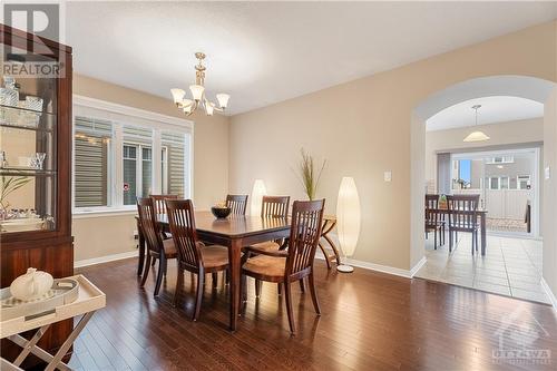 Large Formal Dining Room - 379 Andalusian Crescent, Kanata (9010 - Kanata - Emerald Meadows/Trailwest), ON - Indoor Photo Showing Dining Room