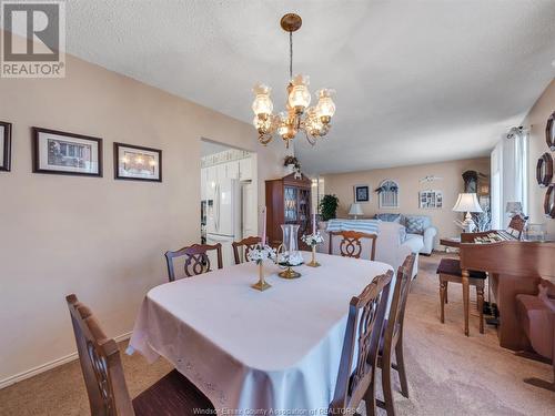 1219 Nottingham, Kingsville, ON - Indoor Photo Showing Dining Room