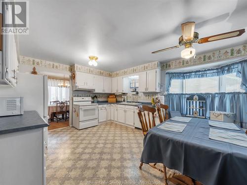 1219 Nottingham, Kingsville, ON - Indoor Photo Showing Kitchen With Double Sink