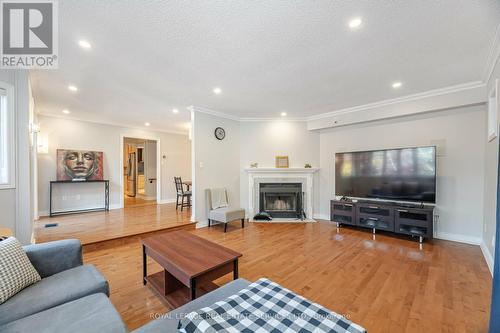 24A Massey Street, Toronto, ON - Indoor Photo Showing Living Room With Fireplace