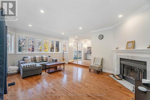 24A Massey Street, Toronto, ON - Indoor Photo Showing Living Room With Fireplace