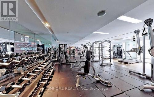 3710 - 8 The Esplanade Street, Toronto, ON - Indoor Photo Showing Gym Room