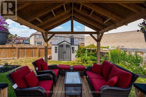 100 Leney Street, Ajax, ON - Outdoor With Deck Patio Veranda With Exterior