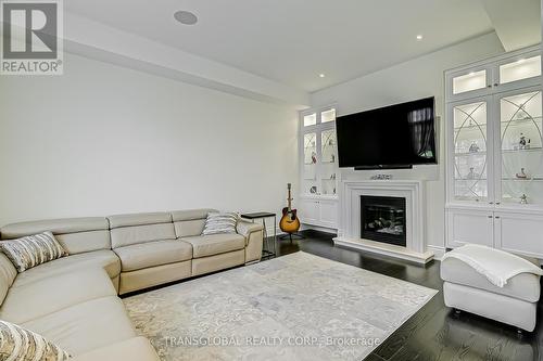 141 Annsleywood Court, Vaughan, ON - Indoor Photo Showing Living Room With Fireplace