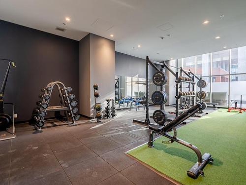 Salle d'exercice - 4502-1001 Rue Lucien-L'Allier, Montréal (Ville-Marie), QC - Indoor Photo Showing Gym Room