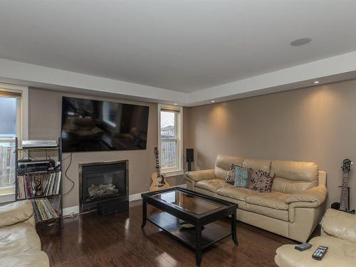 219 Saxon Drive, Thunder Bay, ON - Indoor Photo Showing Living Room With Fireplace