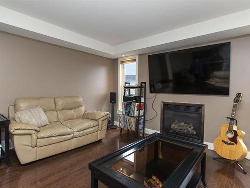 219 Saxon Drive, Thunder Bay, ON - Indoor Photo Showing Living Room With Fireplace