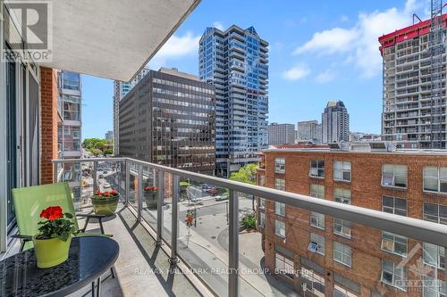 610 - 383 Cumberland Street, Ottawa, ON - Outdoor With Balcony