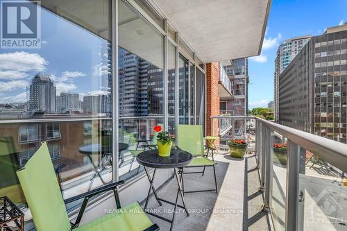 610 - 383 Cumberland Street, Ottawa, ON - Outdoor With Balcony