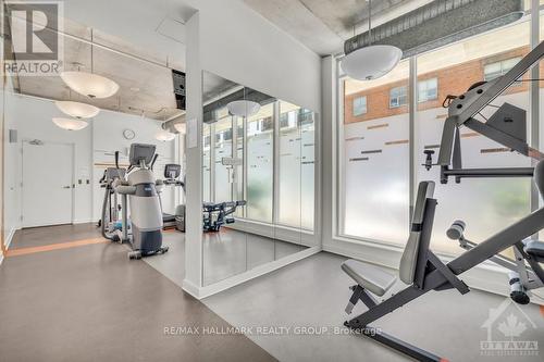 610 - 383 Cumberland Street, Ottawa, ON - Indoor Photo Showing Gym Room