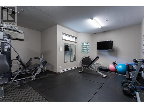 2011 Agassiz Road Unit# 104, Kelowna, BC - Indoor Photo Showing Gym Room