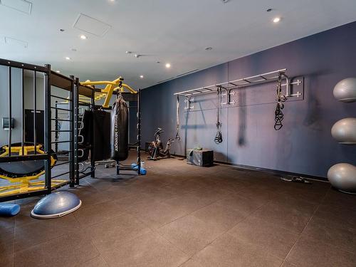 Exercise room - 4410-1001 Rue Lucien-L'Allier, Montréal (Ville-Marie), QC - Indoor Photo Showing Garage