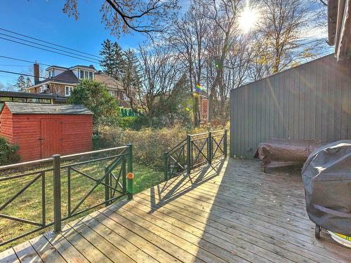 Patio - 128 Av. Balfour, Mont-Royal, QC - Outdoor With Deck Patio Veranda