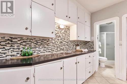 82 Nassau Street, Oshawa (Vanier), ON - Indoor Photo Showing Kitchen With Double Sink