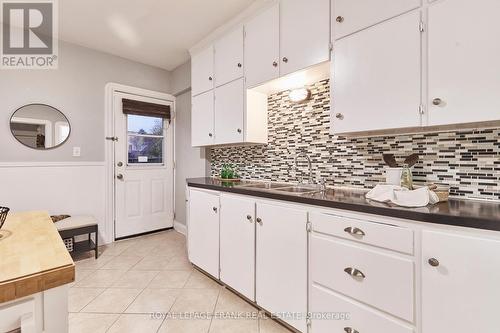 82 Nassau Street, Oshawa (Vanier), ON - Indoor Photo Showing Kitchen With Double Sink