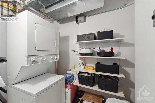 30 Charlevoix Street Unit#201, Ottawa, ON - Indoor Photo Showing Laundry Room