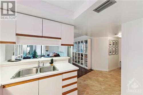 30 Charlevoix Street Unit#201, Ottawa, ON - Indoor Photo Showing Kitchen With Double Sink