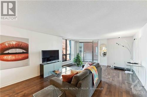 201 - 30 Charlevoix Street, Ottawa, ON - Indoor Photo Showing Living Room