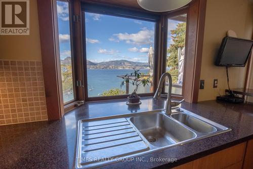 3121 Hayman Road, Naramata, BC - Indoor Photo Showing Kitchen With Double Sink