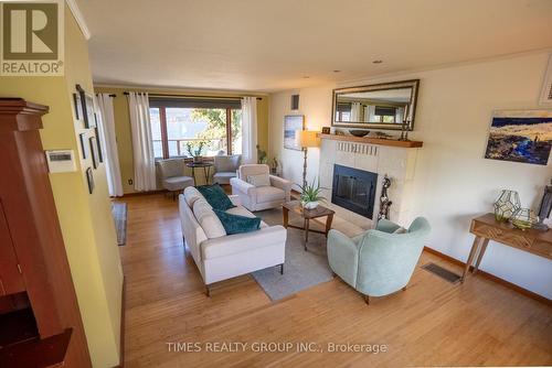 3121 Hayman Road, Naramata, BC - Indoor Photo Showing Living Room With Fireplace