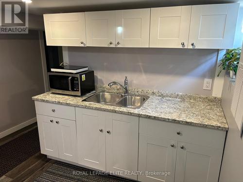 15 Stock Avenue, Toronto, ON - Indoor Photo Showing Kitchen With Double Sink