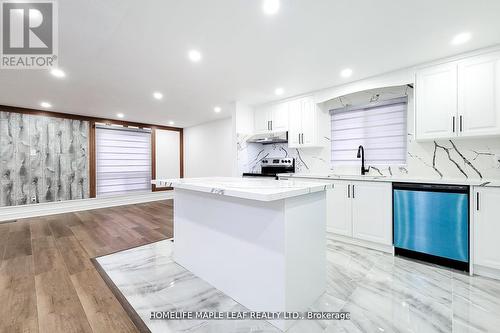 211 Dunsdon Street, Brantford, ON - Indoor Photo Showing Kitchen With Upgraded Kitchen