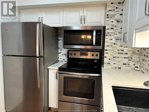 5064 Wyandotte Street East Unit# 206, Windsor, ON - Indoor Photo Showing Kitchen With Stainless Steel Kitchen