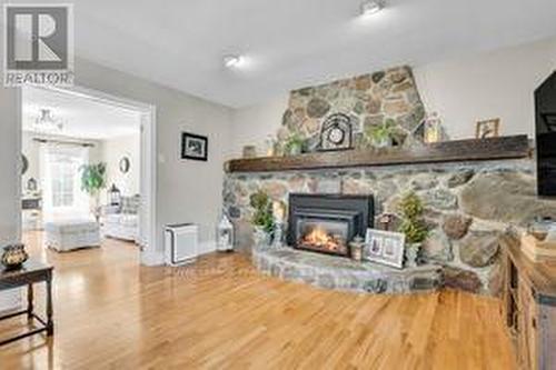 166 Morganston Road, Cramahe (Castleton), ON - Indoor Photo Showing Living Room With Fireplace