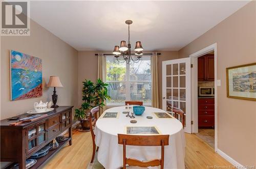 80 Arlington Drive, Moncton, NB - Indoor Photo Showing Dining Room