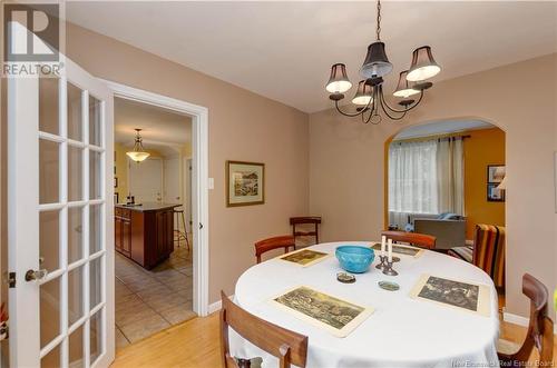 80 Arlington Drive, Moncton, NB - Indoor Photo Showing Dining Room