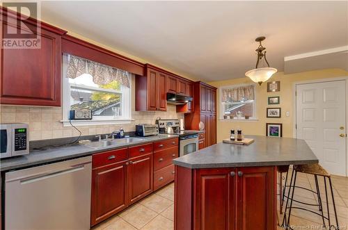 80 Arlington Drive, Moncton, NB - Indoor Photo Showing Kitchen With Double Sink