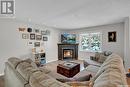 214 Halifax Street N, Regina, SK  - Indoor Photo Showing Living Room With Fireplace 