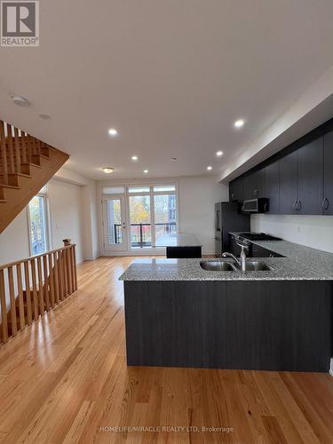 45 Shatner Turnabout, Vaughan, ON - Indoor Photo Showing Kitchen With Double Sink