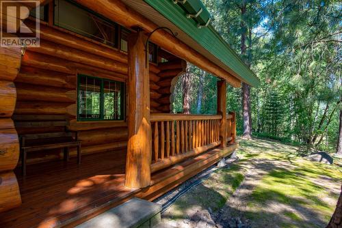 3150 Hanna Creek Road, Warfield, BC - Outdoor With Deck Patio Veranda