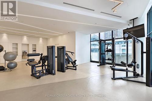 5804 - 3900 Confederation Parkway, Mississauga, ON - Indoor Photo Showing Gym Room