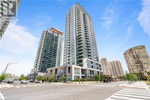 2307 - 75 Eglinton Avenue W, Mississauga, ON - Outdoor With Balcony With Facade