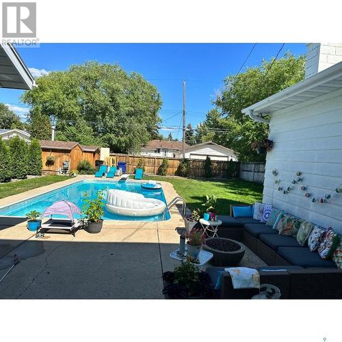 2513 Ewart Avenue, Saskatoon, SK - Outdoor With In Ground Pool