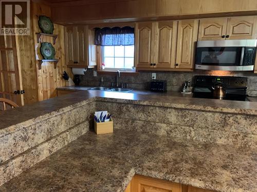 10 Inspiration Road, Burgeo, NL - Indoor Photo Showing Kitchen With Double Sink