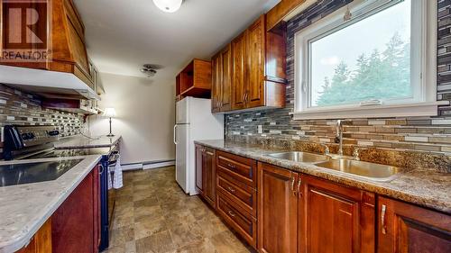 19-21 Bradbury'S Lane, Torbay, NL - Indoor Photo Showing Kitchen With Double Sink