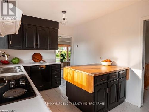 15 Rosemount Avenue, St. Catharines, ON - Indoor Photo Showing Kitchen With Double Sink