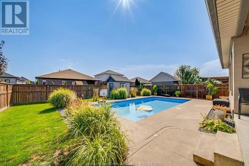 53 Hilton Court, Amherstburg, ON - Outdoor With In Ground Pool With Backyard