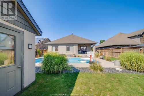 53 Hilton Court, Amherstburg, ON - Outdoor With In Ground Pool