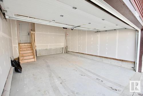 #Upper 8835 Carson Wy Sw, Edmonton, AB - Indoor Photo Showing Garage